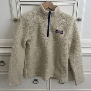 vineyard vines sherpa pullover